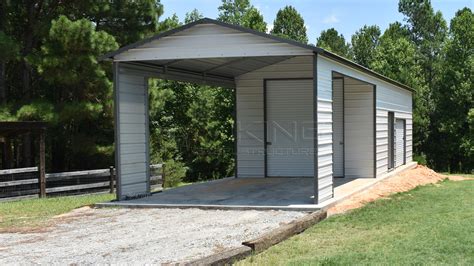 small metal carport attached to house|enclosing carport attached to house.